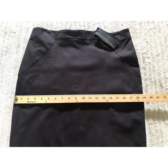 Banana Republic Pencil Skirt NWT Black Size 10 - Picture 8 of 12
